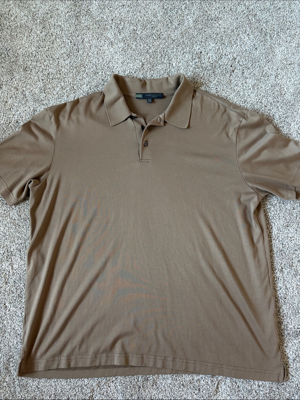 Robert Barakett Men’s Brown Polo Shirt